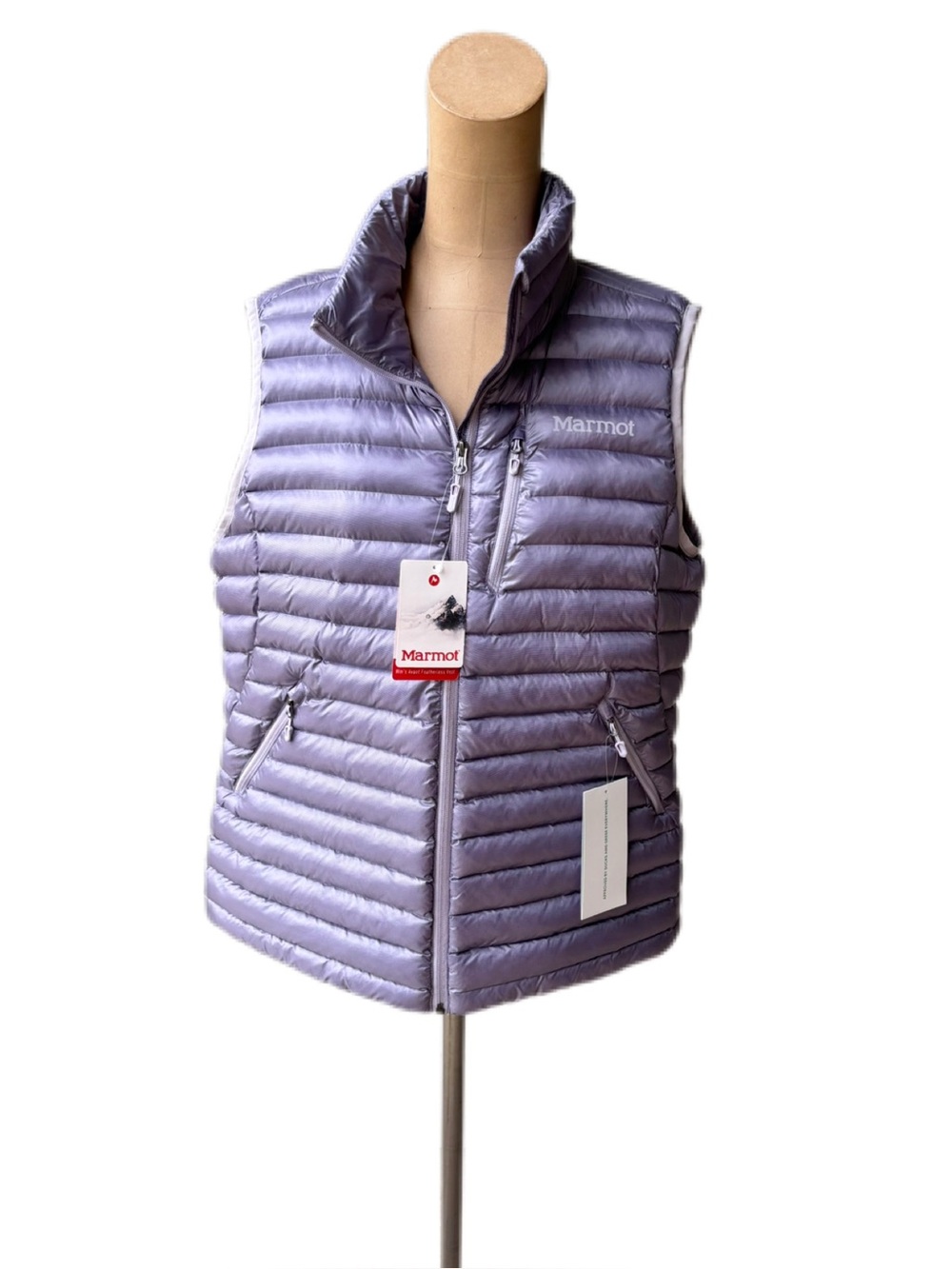 NWT! Marmot Avant Featherless Vest Lavender Aura Size XL